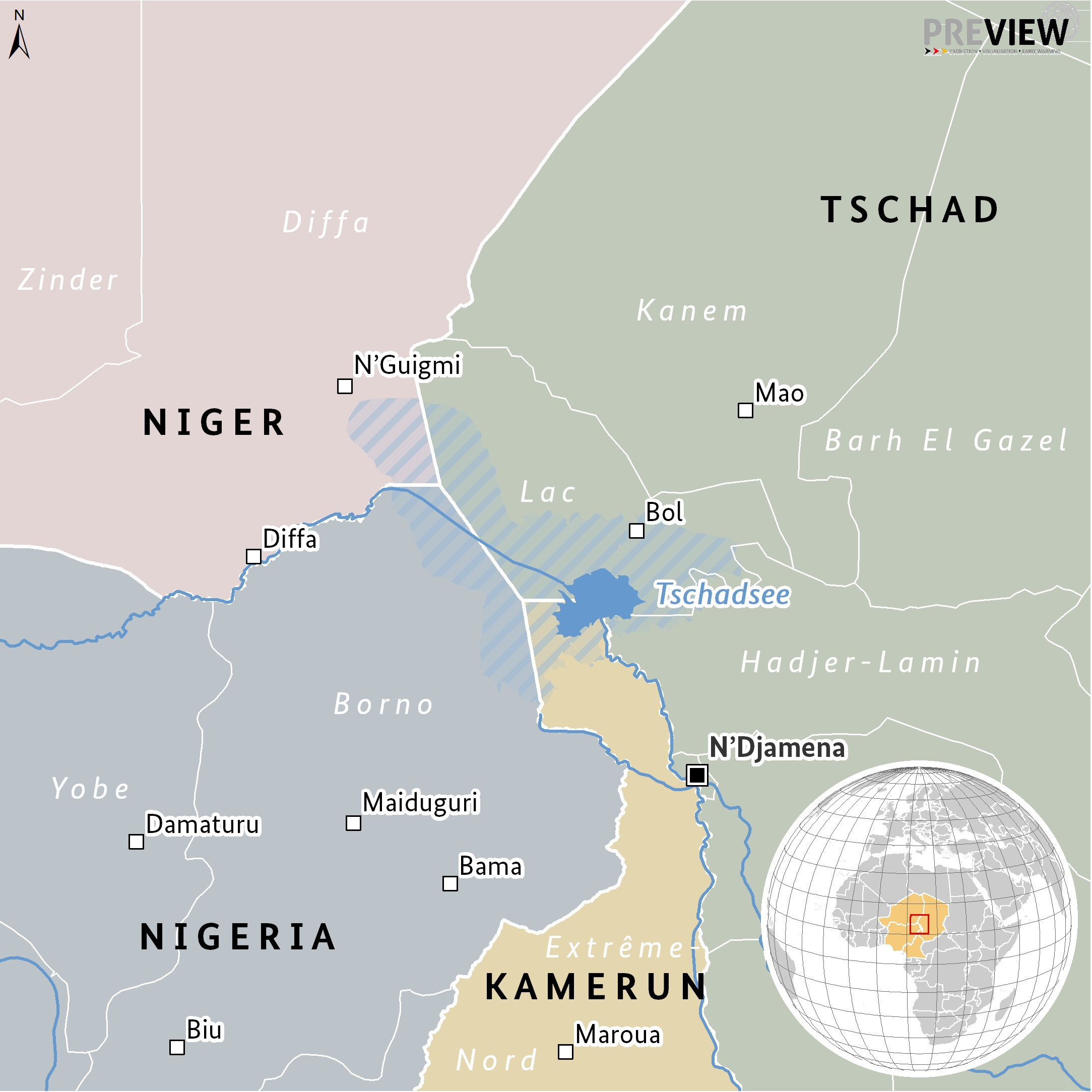 Die Tschadsee-Region