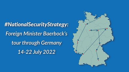 Außenminister Baerbock ist auf #SicherLeben-Tournee durch Deutschland