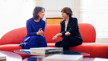 Die Außenministerinnen Annalena Baerbock und Catherine Colonna in Paris