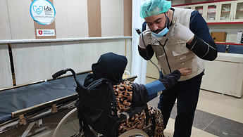 Gesundheitliche Versorgung von Betroffenen des Erdbebens in Syrien