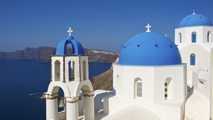 Kirche in Oia, Santorin